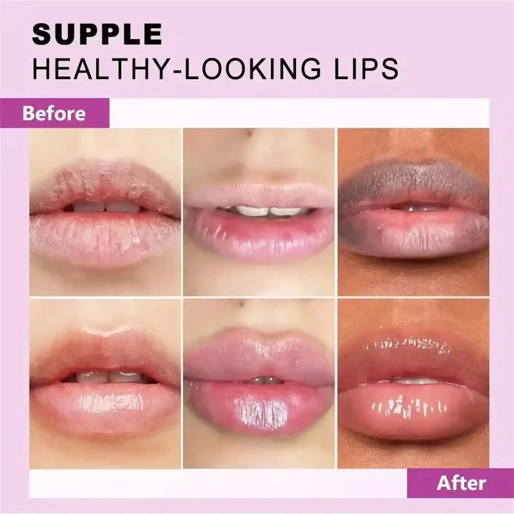 Lip Plumper Oil: Instant Volumizing Hydration & Moisture Care Lip Care Tidesmit