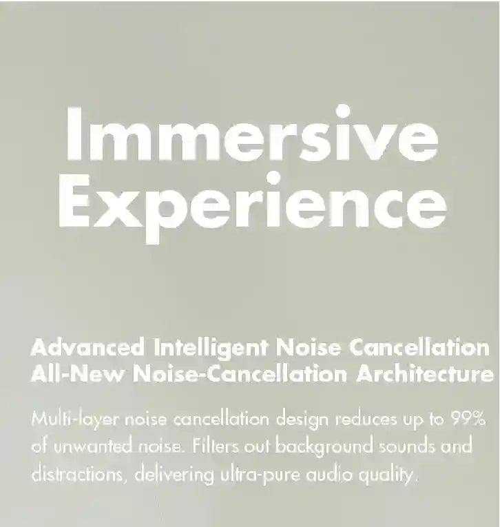 Wireless Active Noise Cancellation Headphones Over-Ear - Tidesmit Tidesmit