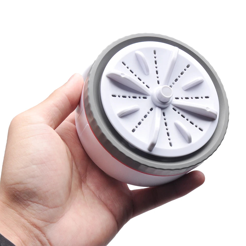 Tidesmit portable USB mini washing machine for underwear and socks with 3 gear timer settings for travel or home use.