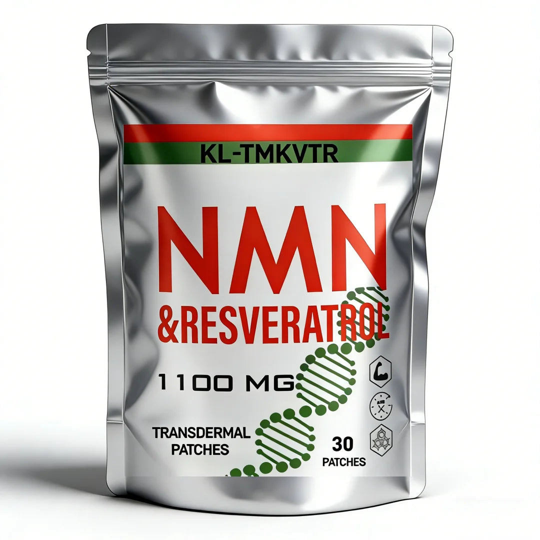 30 Patches NMN (Nicotinamide Mononucleotide ) Transdermal Patches With Resveratrol for Anti-aging Antioxidant Health