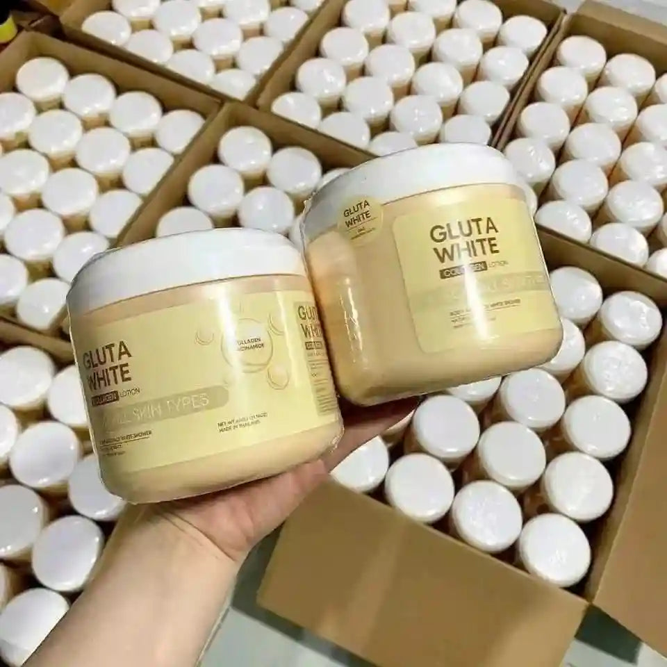 Brightening Body Lotion 600g - Vitamin Gluta Skin Glow Formula Scrubs Treatments Tidesmit