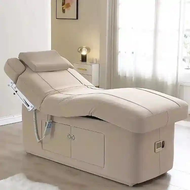 Electric Massage Bed: 2-Motor Facial Chair for Spa and Wellness Massage Chairs Tidesmit
