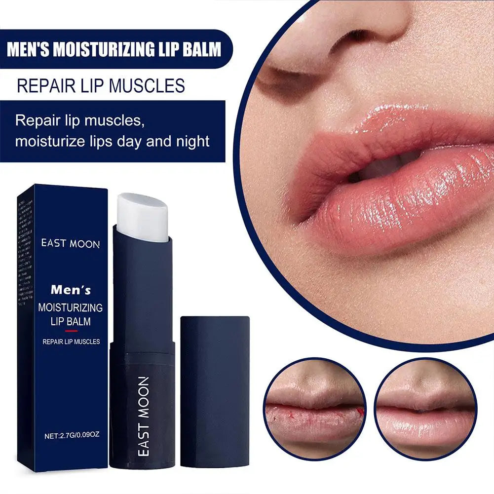 Men Moisturizing Lip Balm - Nourishing Lip Treatment for Chapped Lips Lip Care Tidesmit