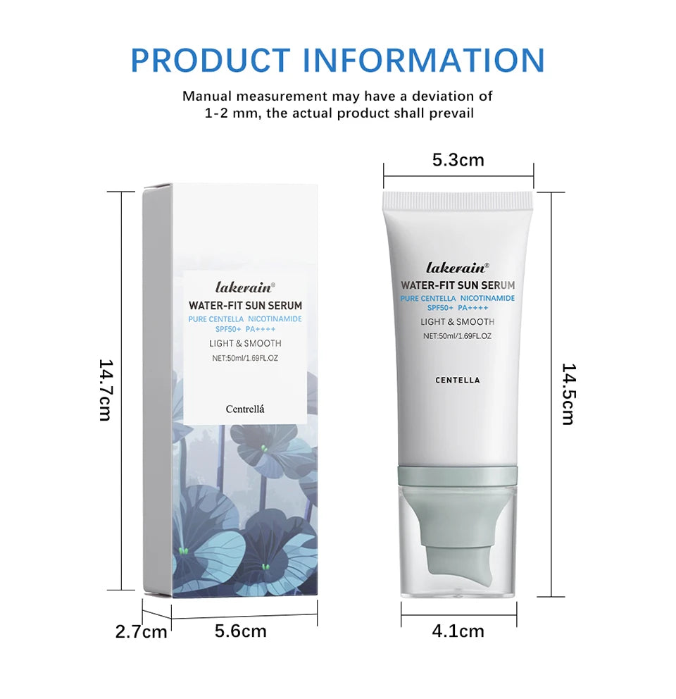 Tidesmit SPF 50+ moisturizing facial sun block and makeup primer for high UV protection and antioxidant skin care