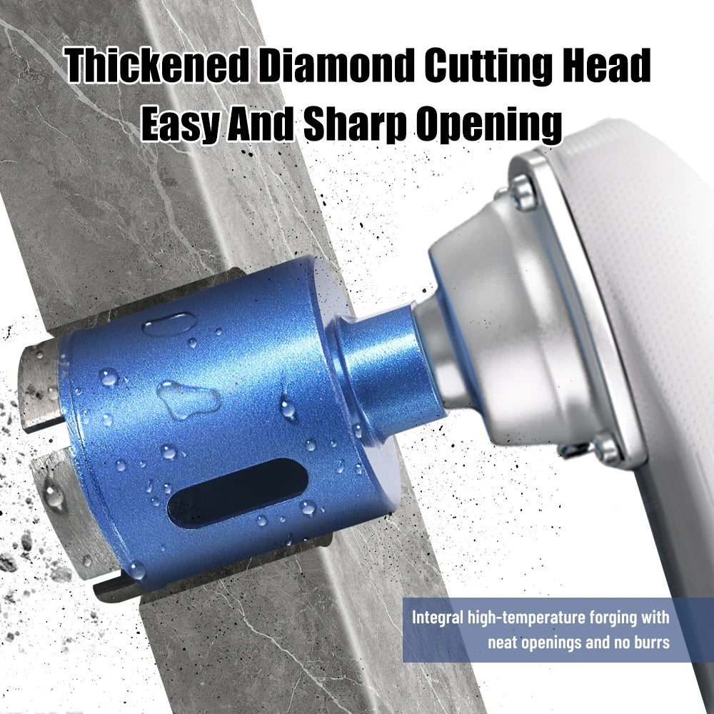 M14 Sintering Core Bit Diamond Hole Saw Porcelain Marble Granite Brick Tile Ceramic Concrete Crown Drill Bits 8/12/13Pcs