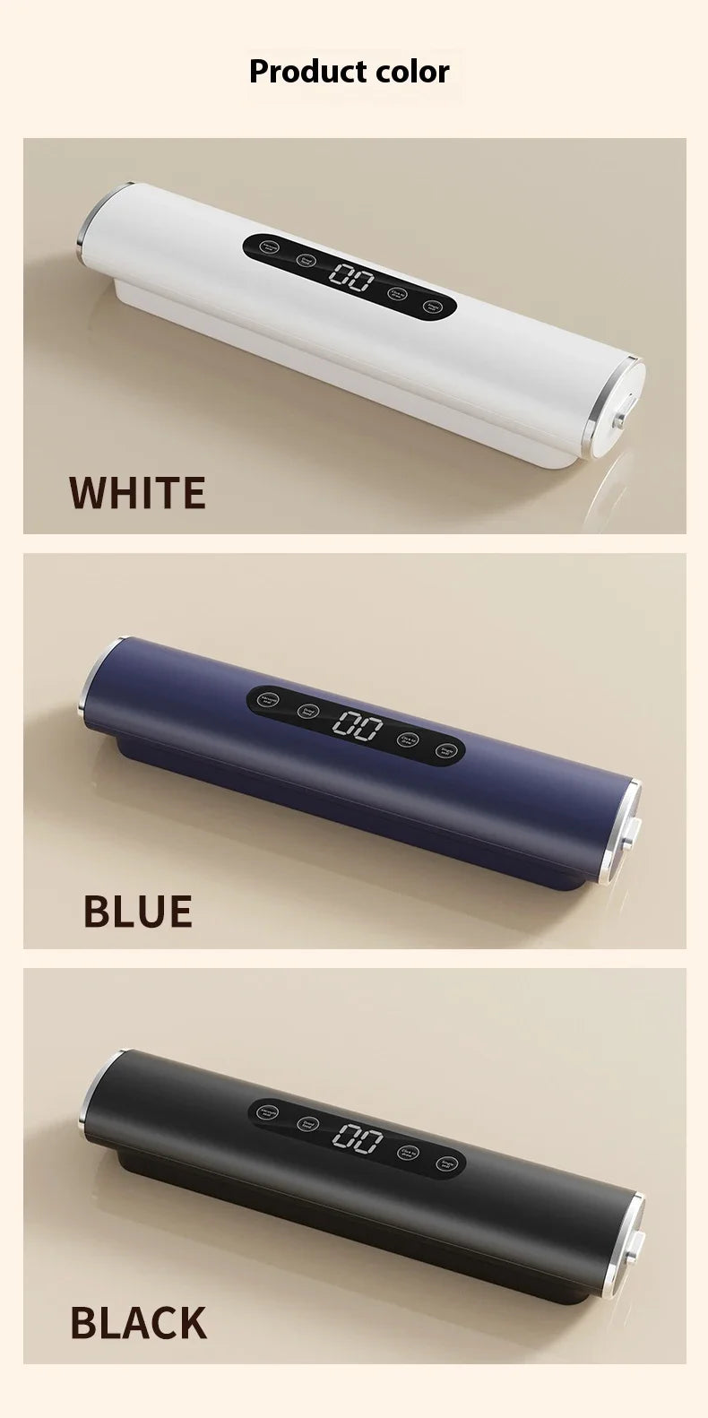 Professional Vacuum Sealer for Food Vacuumor for Products Kitchen Sealing Machine Cuisine Packaging Plastic Bag Sealant