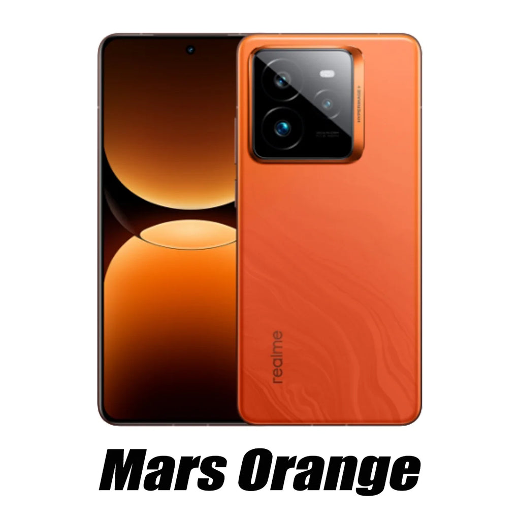 Realme GT7 Pro 5G Smartphone - Snapdragon 8 Elite 6500mAh Display AE Mars Orange UNITED KINGDOM|12GB Tidesmit