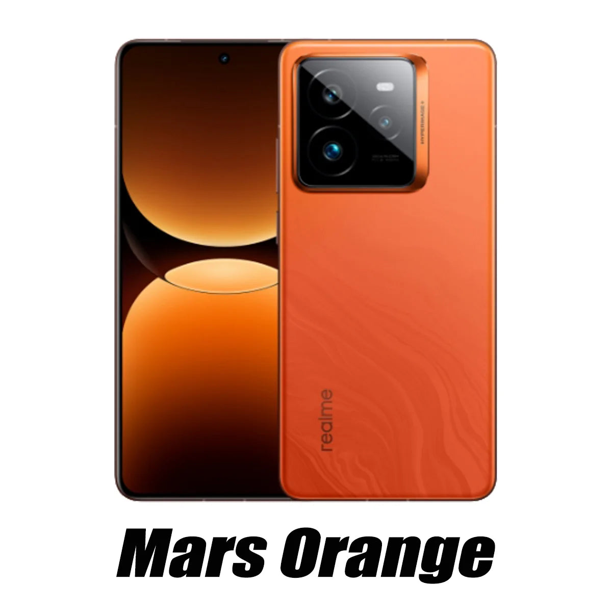 Realme GT7 Pro 5G Smartphone - Snapdragon 8 Elite 6500mAh Display AE Mars Orange UNITED KINGDOM|12GB Tidesmit