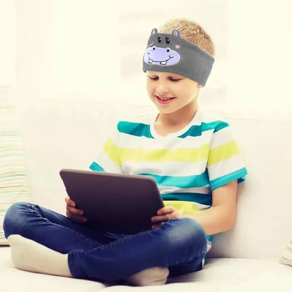 Bluetooth Sleep Headphones Headband - Soft Wireless Audio Mask Tidesmit