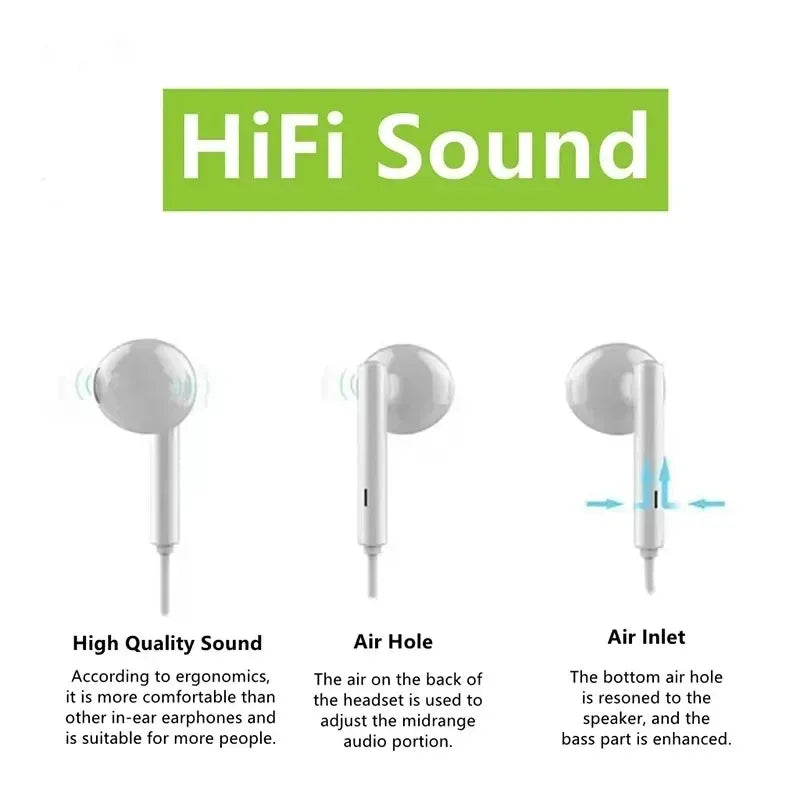 Original Headphones For Apple iPhone 16 15 14 13 11 12 Pro Max Plus In-ear Lightning 3.5MM Wired Bluetooth Earphones Accessories Tidesmit