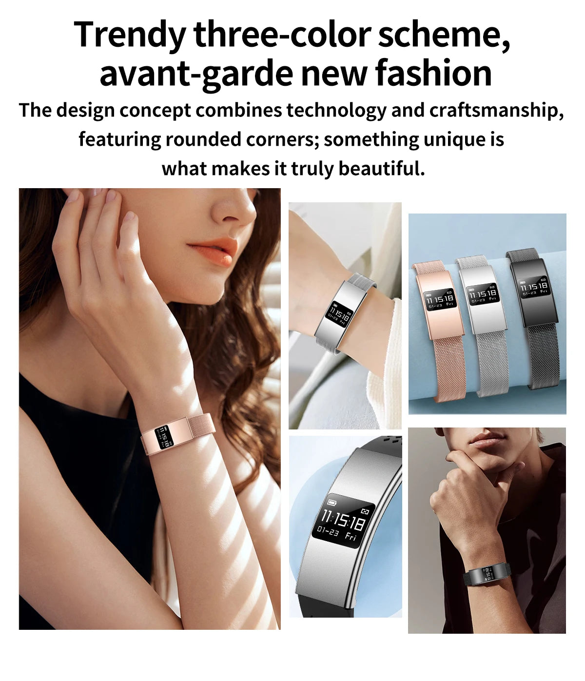 B9 3.5mm Ultra Thin Smart Bracelet Men Women IP68 Waterproof Call Reminder Fitness Sport Smart Band Lightweight Health Wristband