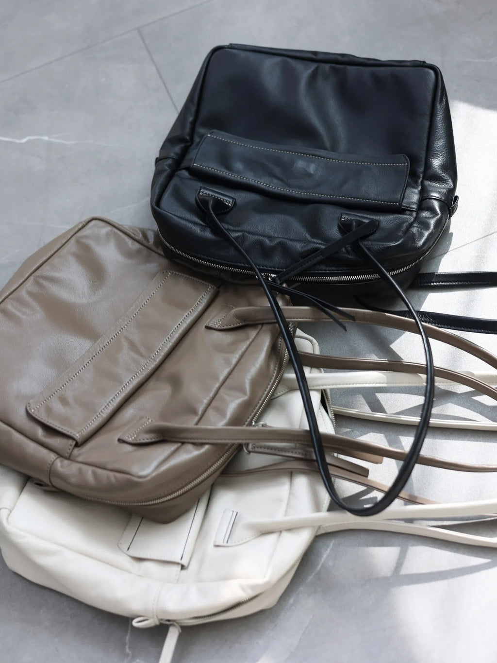 Soft Genuine Leather Women Single Shoudler Bags Small Size Zipper Tote Fashion Versatile Handbag Luxury Design