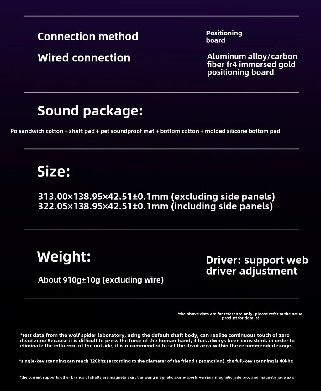 AULA HERO84 HE Wired Mechanical Keyboard RGB Music Rhythm 8K Return Rate Keyboard Magnetic Switch Computer Accessorie for Gamer