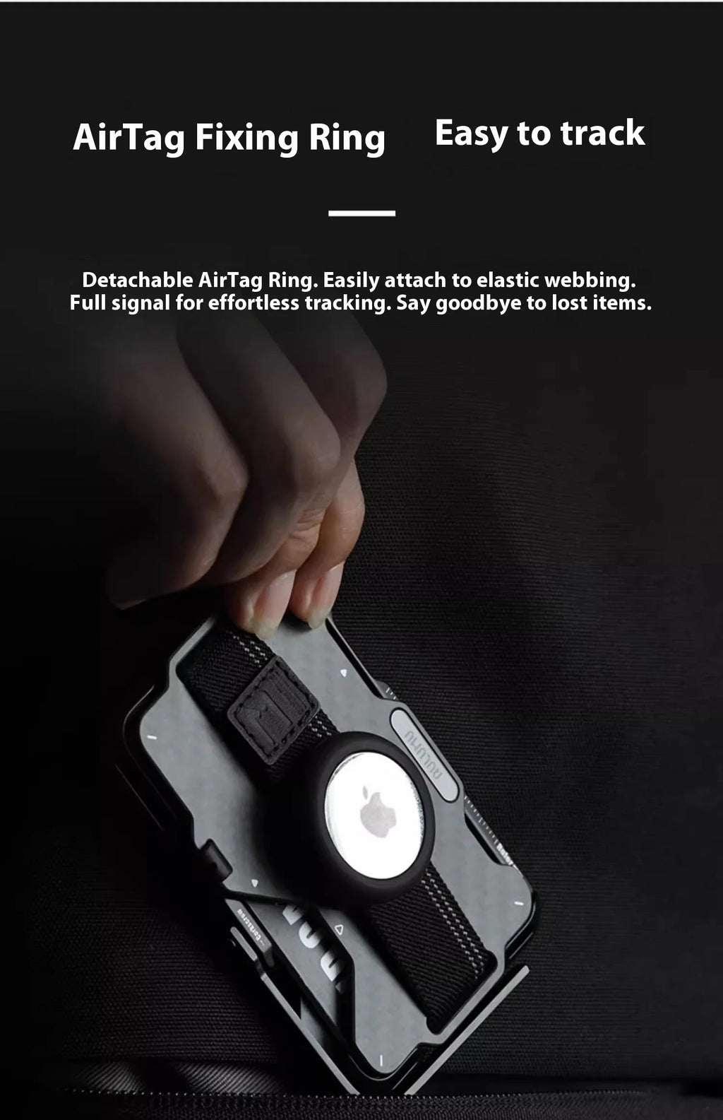 Magnetic Carbon Fiber Wallet: 6-in-1 Slim Fit Phone Case Tidesmit