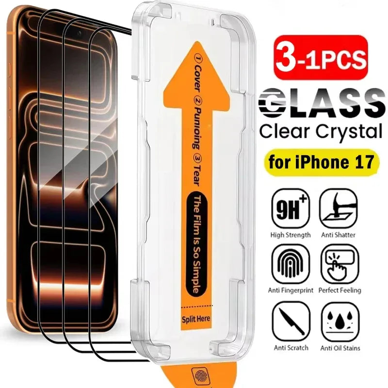 iPhone 16 Pro Max Screen Protector | 9H Hardness Anti-Scratch Glass High Definition Tidesmit