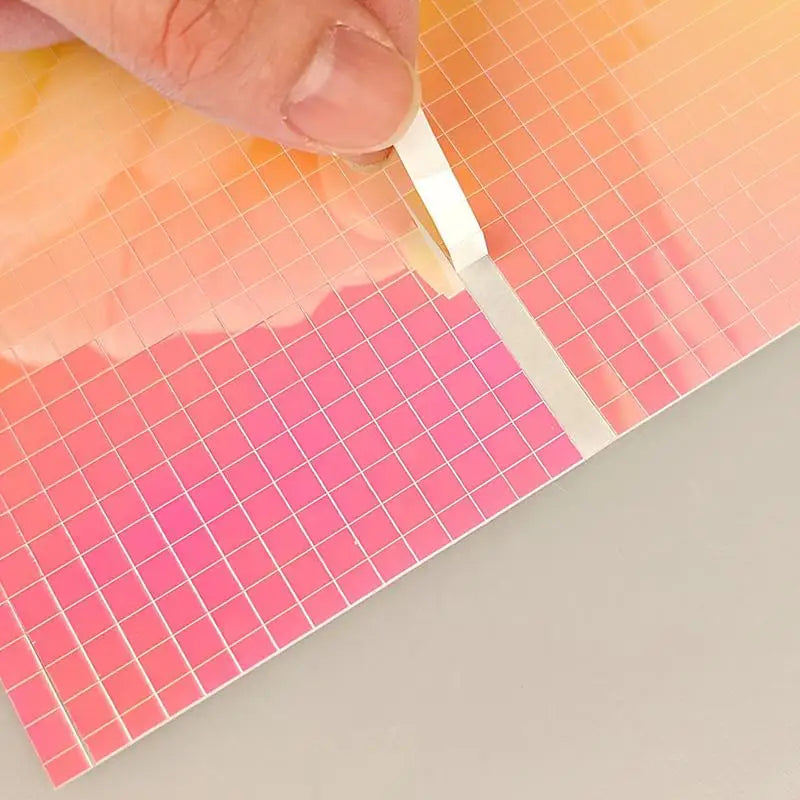 Self Adhesive Mosaic Glass Tape DIY Glass Mirror Stickers Wall Stickers DIY Crafts Party Decorations Home Wall Art Projects
