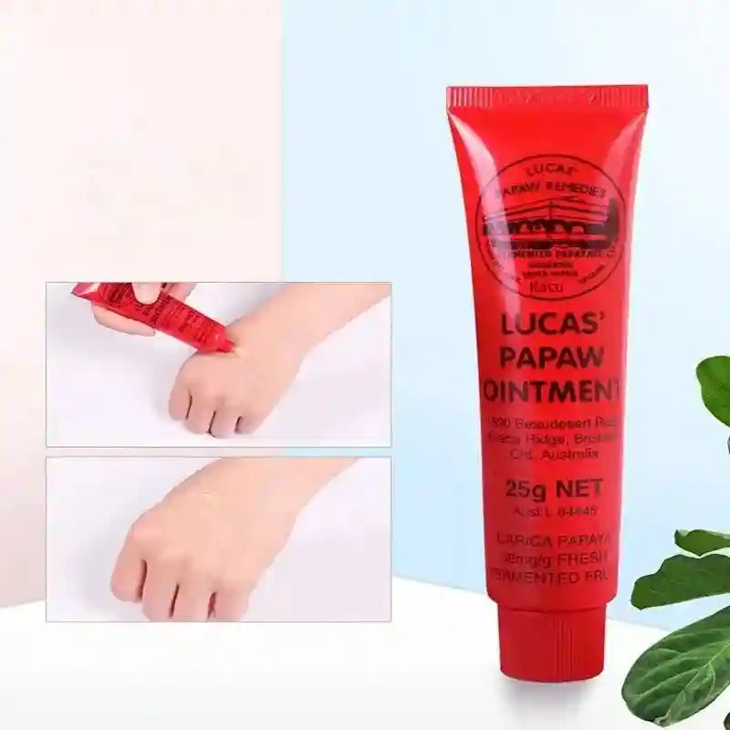 Lucas Papaw Ointment Lip Balm - Natural Papaya Moisturizing Lip Treatment Lip Care Tidesmit