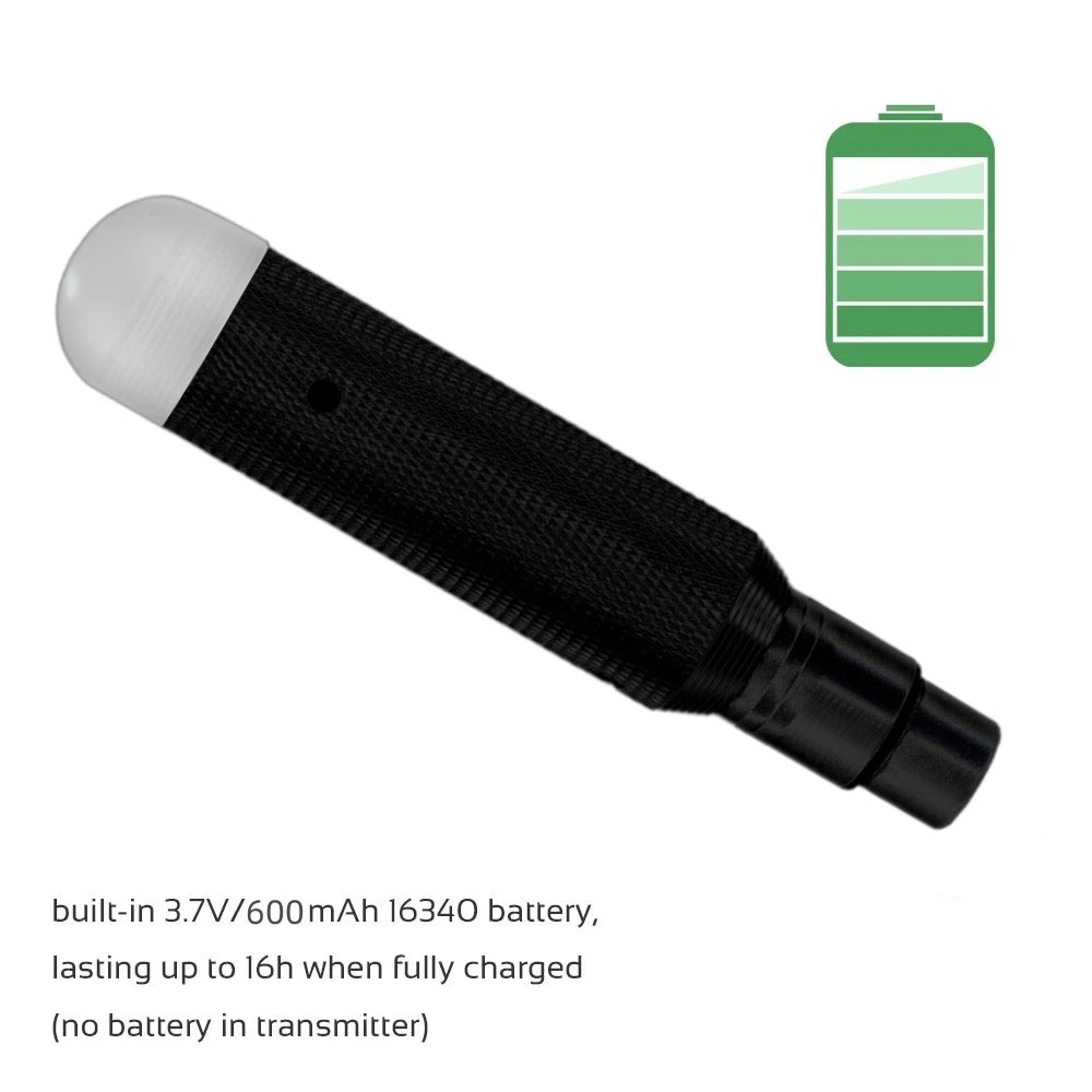 7pcs DMX512 DMX Dfi DJ 2.4G 6Charging Wireless Receiver Built-in Battery & 1 Transmitter LED Lighting Control for LED Stage Par
