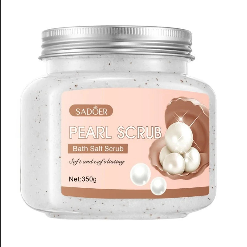 Pearl Body Scrub 350g – Natural Deep Exfoliating Skin Treatment Scrubs Treatments Tidesmit