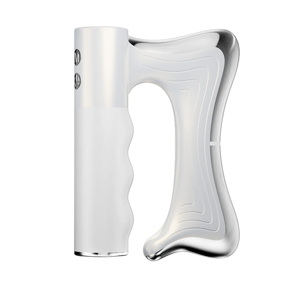 Electric Fascia Massager | Portable Recovery Tool for Home Spa Use Relaxation Treatment WHITE Tidesmit