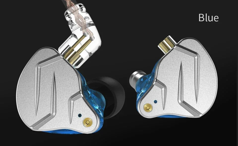 KZ ZSN Pro Hybrid In-Ear Monitors with Dynamic Bass by Tidesmit Tidesmit
