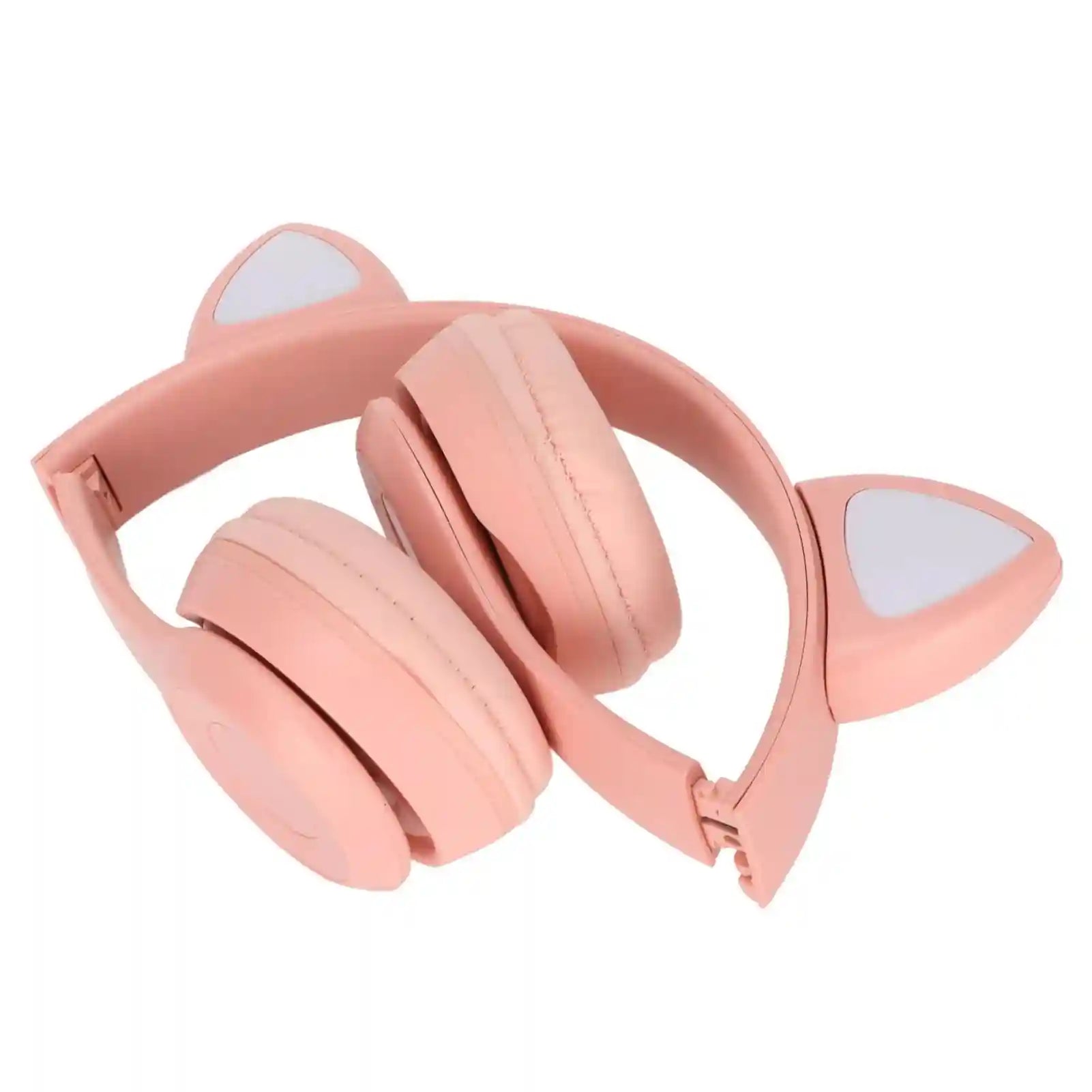 Wireless Over-Ear Headphones in Pink - Studio Sound & Noise Cancellation Tidesmit