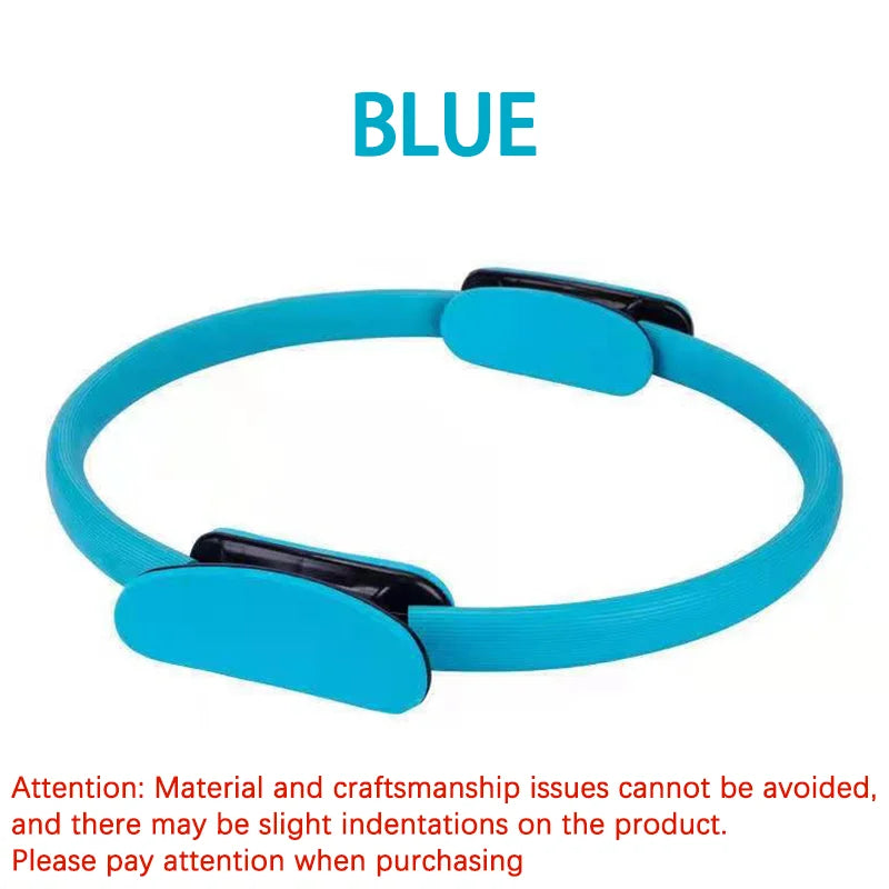 Pilates Ring for Thigh and Ab Toning - Durable Resistance Tool Blue Tidesmit
