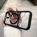 MagSafe iPhone 17 Pro Max Case: Military-Grade Shock-Absorbing Clear Cover Black Tidesmit