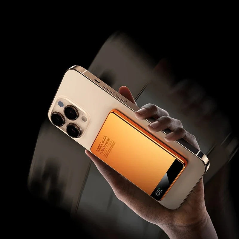 Magnetic Wireless Power Bank 10000mAh Portable Charger by Tidesmit Tidesmit