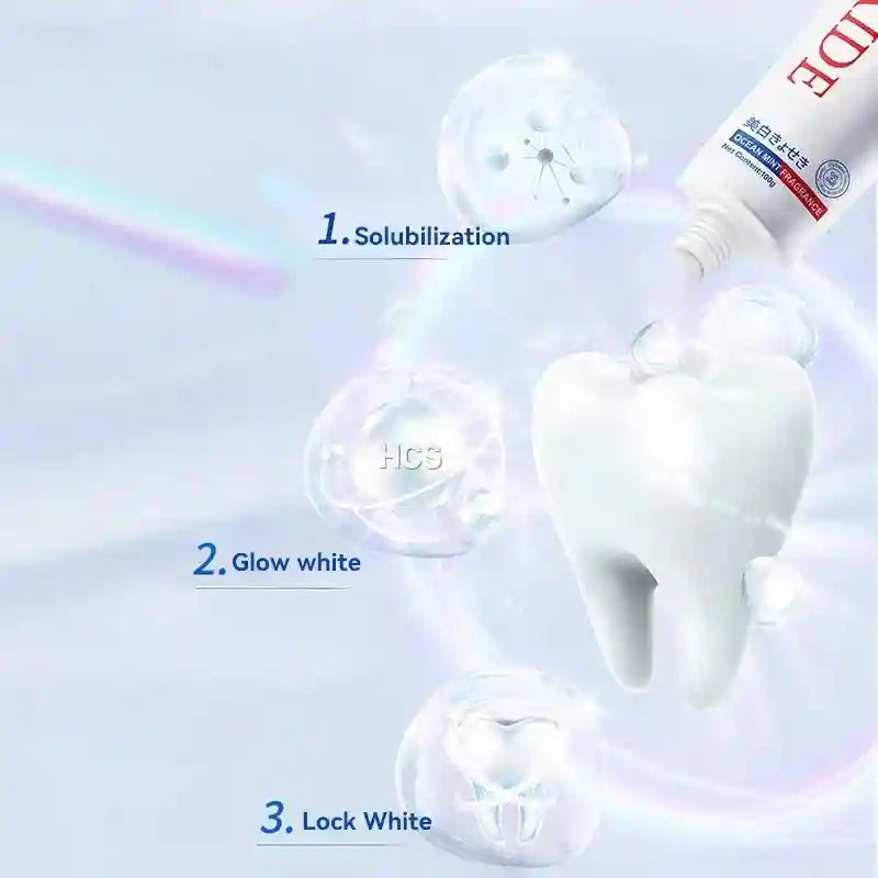 Tidesmit teeth whitening toothpaste for dental calculus removal, bad breath treatment, and periodontal care