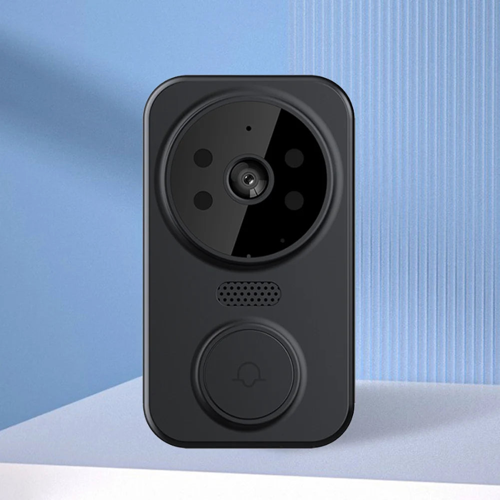 WiFi Smart Audio Doorbell Camera 2-Way Audio Wireless Visual Intercom Doorbell with Remote Monitor Indoor Outdoor Surveillance
