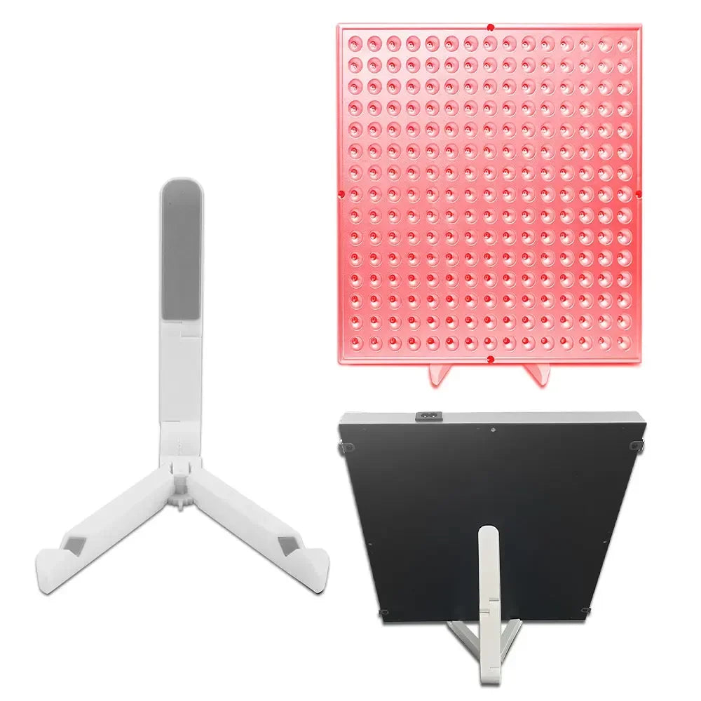 225-LED Red Light Therapy Panel 660nm & 850nm Professional Body & Facial Treatment for Anti-Aging Skin Rejuvenation Pain Relief