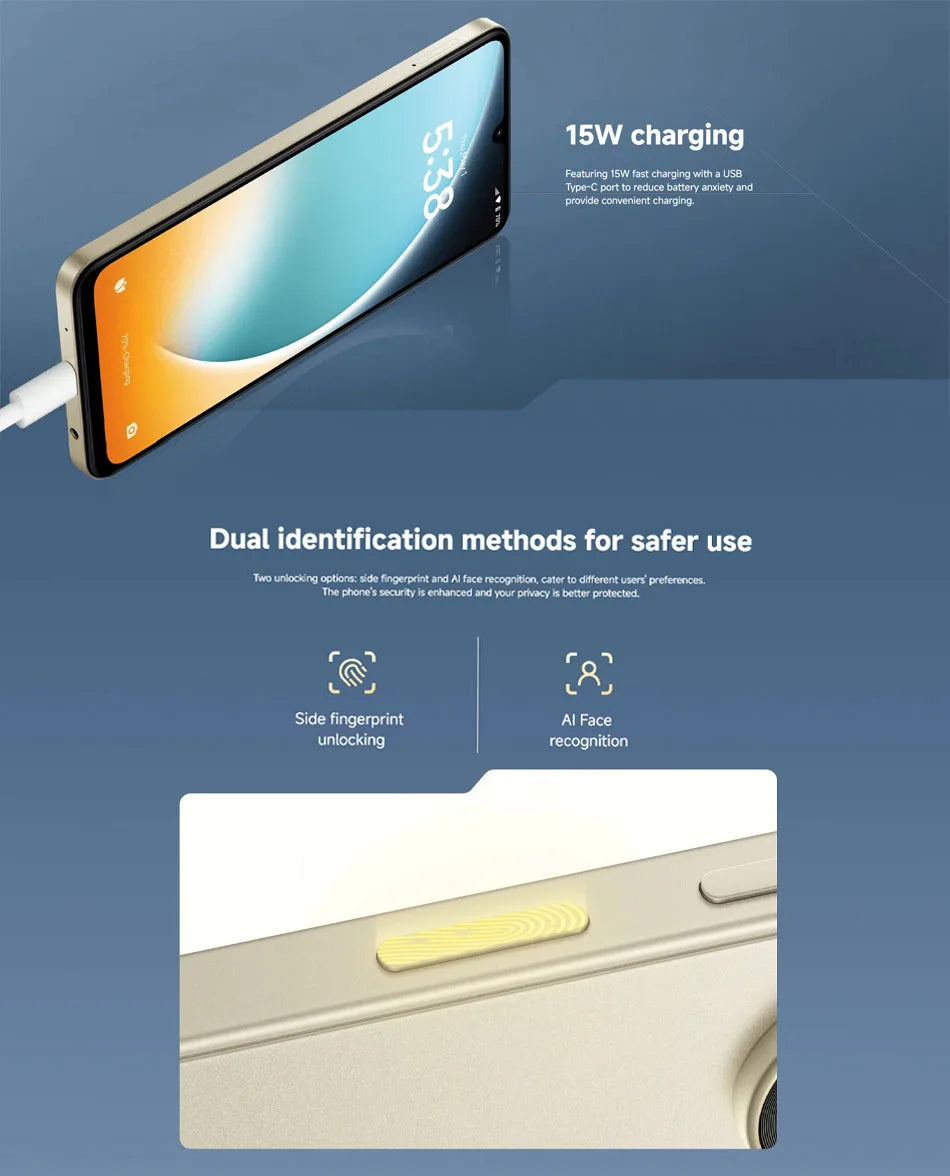 Xiaomi POCO C71 Global Version Smartphone  6.88" HD+ Display 5200mAh Battery Dual Camera LCD