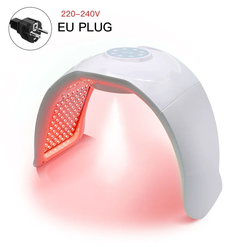 8 Colors Nano Spray LED Photon Skin Moisturizing PDT Mask Red Light Therapy Hydrotherapy Acne Wrinkle Remove Skin Care Spa Tools