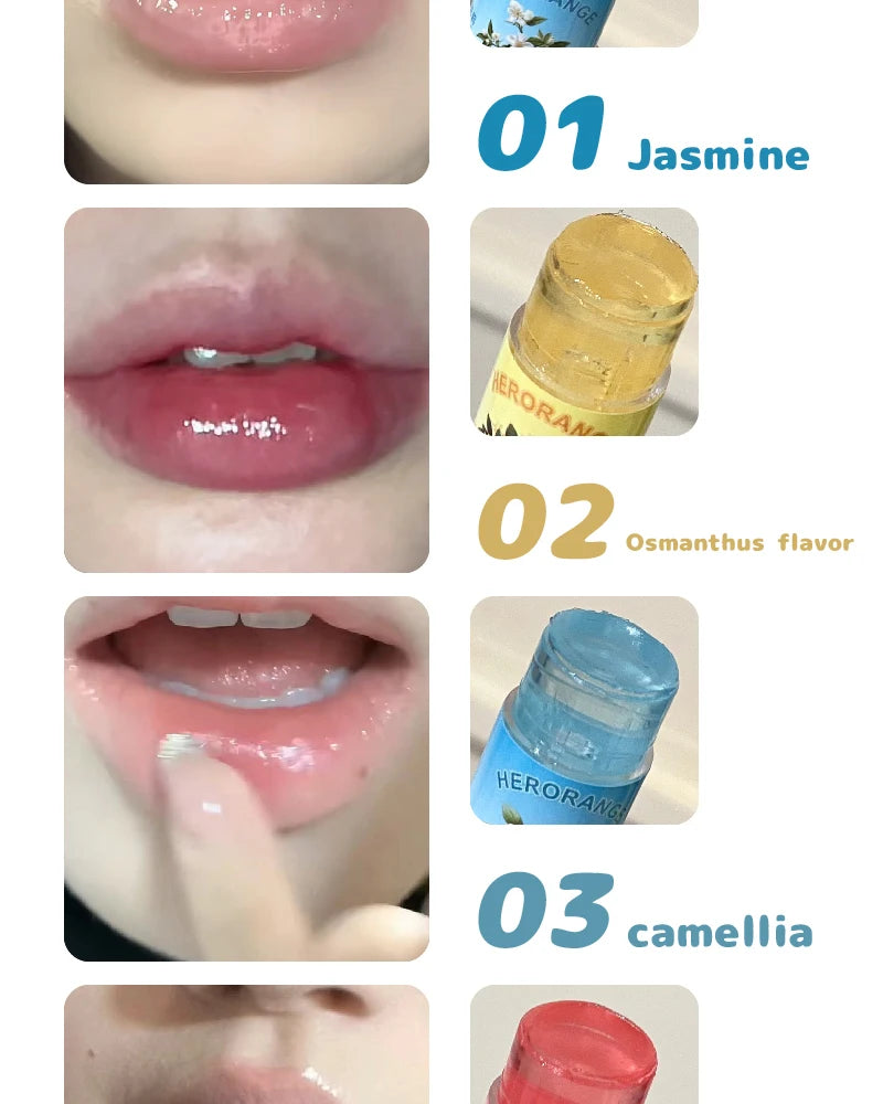Flower Lip Balm - Moisturizing Tinted Lip Care & Hydrating Treatment Lip Care Tidesmit
