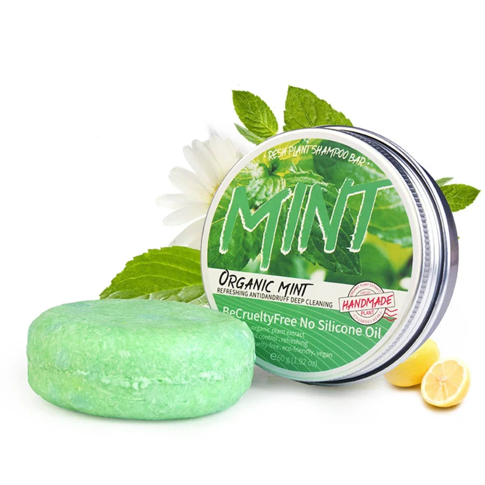 14 Style Ginger Handmade Shampoo Soap Cold Processed Soap Solid Shampoo Bar Pure Plant Hair Shampoos Hair Care Bar Soap
