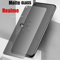 Realme Matte Screen Protector 3-Pack - Anti-Glare Tempered Glass 3 Pieces Matte Glass Tidesmit