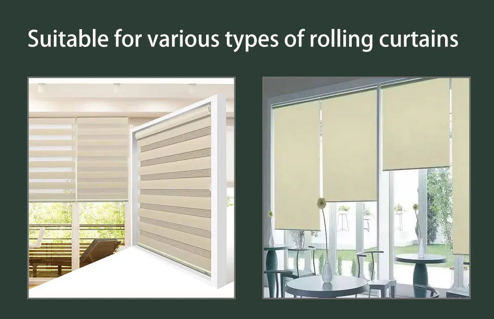 WiFi Roller Blind Motor for 38mm Tubes - App Controlled Smart Home Device Tidesmit