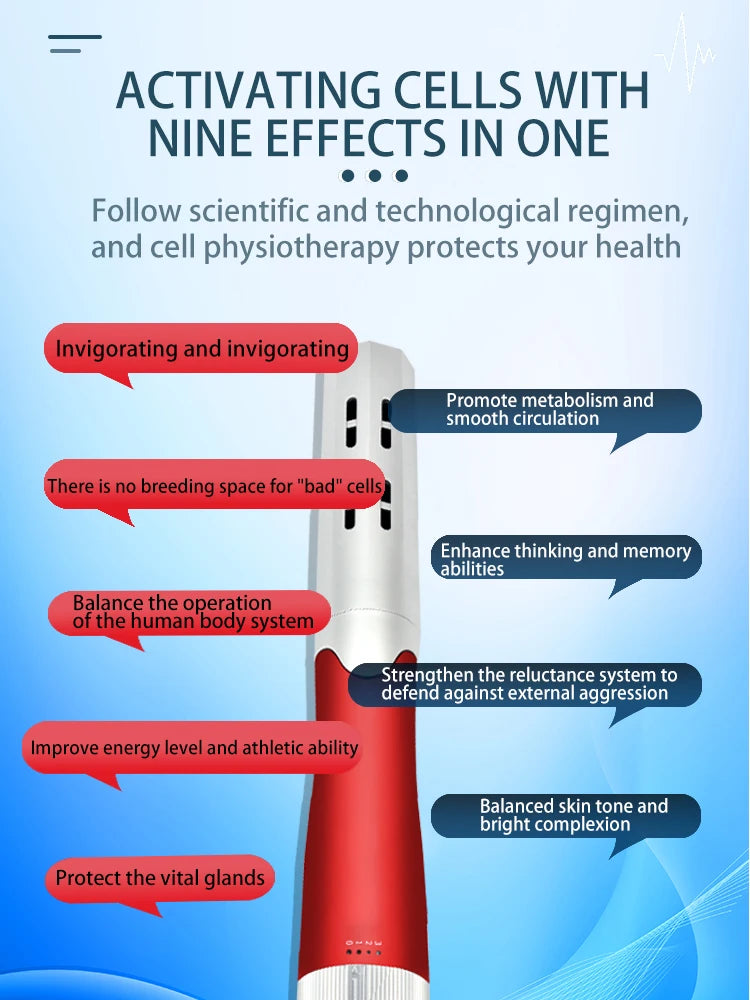 Terahertz Therapy Blower 7.0 Plus | EU Plug Home Wellness Tool Relaxation Treatment Tidesmit