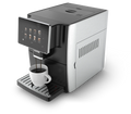 Sinolink automatic espresso coffee machine in black and brushed silver, featuring a large touchscreen interface.