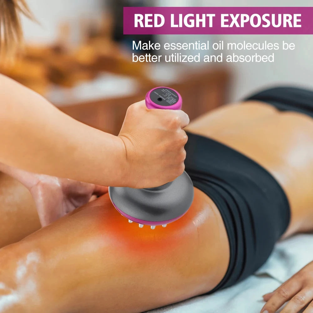 Electric Gua Sha Tool - Rechargeable Body Massager for Stress Relief Relaxation Treatment Tidesmit