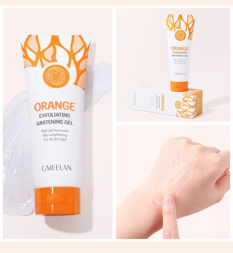 Orange Exfoliating Gel 50g - Professional Brightening & Hydration Treatment Scrubs Treatments Tidesmit