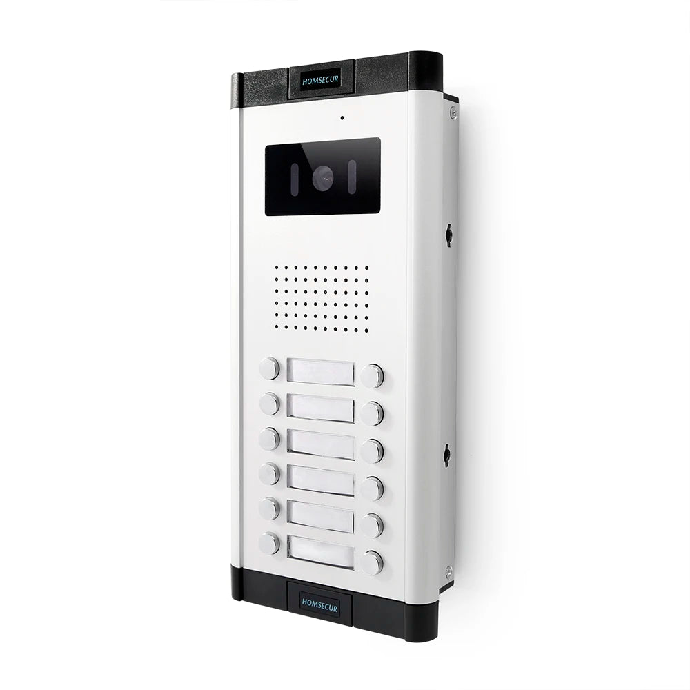700TVL 520C-12 Outdoor Doorbell Camera Flush Mount XC061-12 for 4 Wire Video Doorphone Intercom Home Security 4 Flats/Apartments