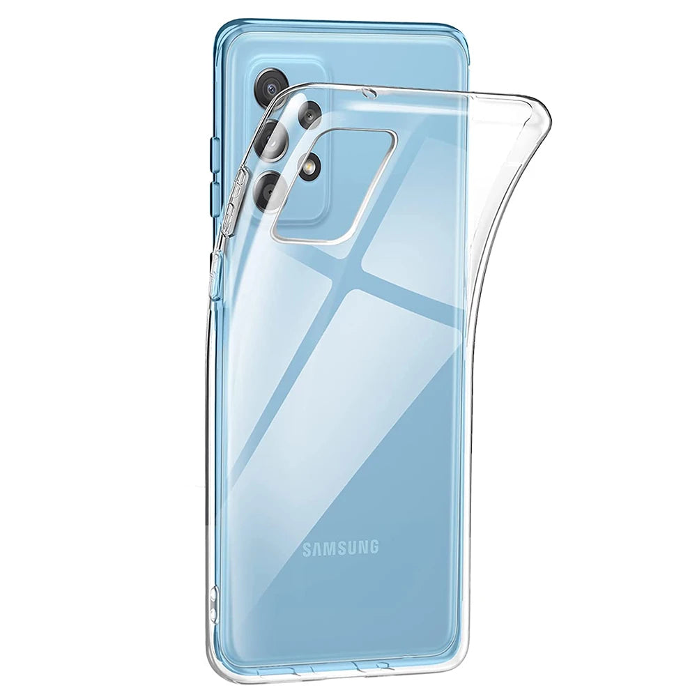 Clear Samsung Galaxy Phone Case - Slim Fit Shock-Absorbing Cover Tidesmit