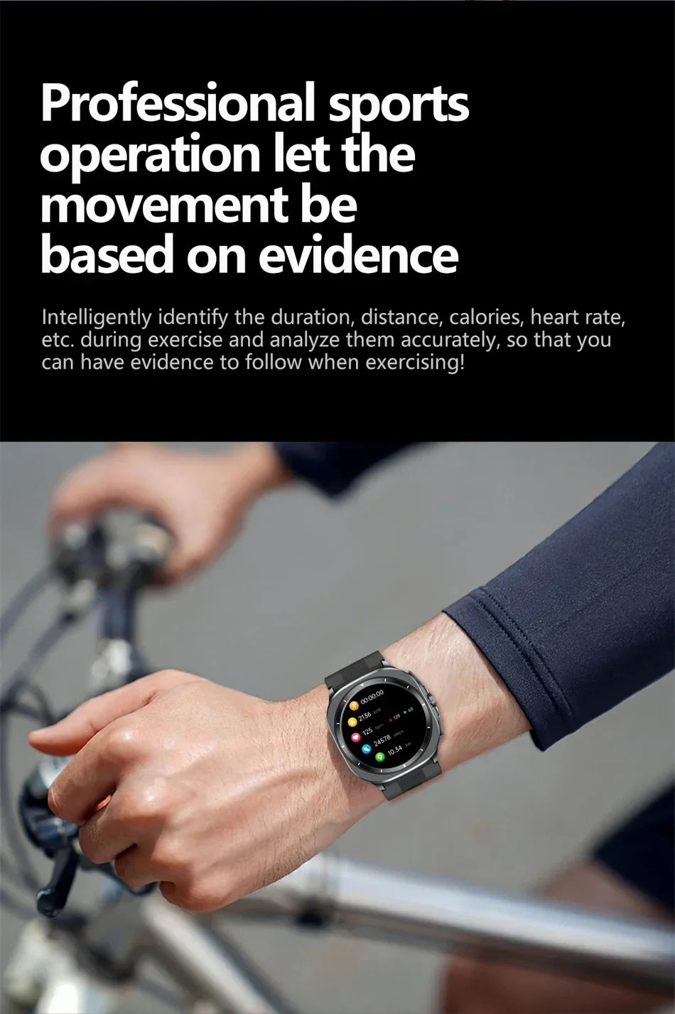 for Samsung Air Pump Airbag Smart Watch Men, Micro Physical Examination Accurate Measure Blood Pressure Sport SmartWatch 2025New