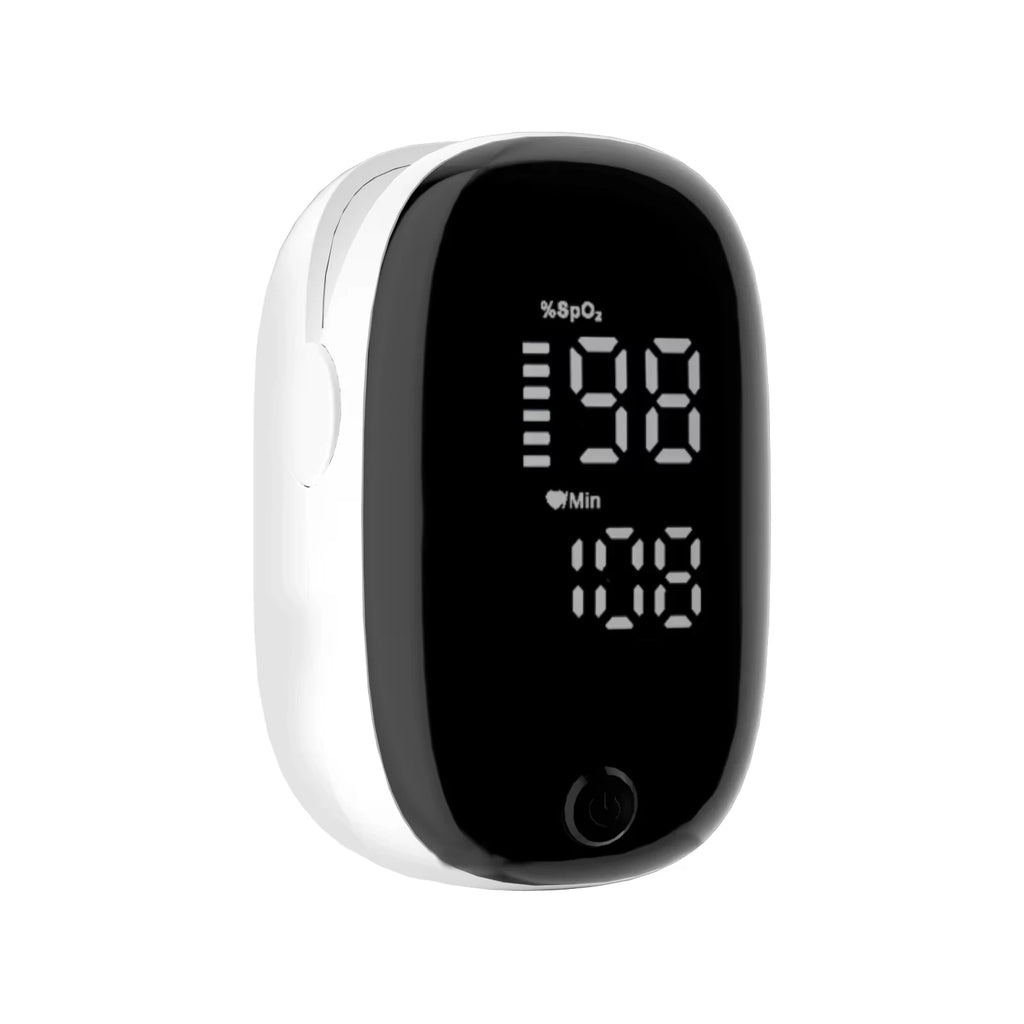 Portable Fingertip Oximeter Heart Rate Meter Pulse Blood Oxygen Saturation OLED Screen Digital Tube Practical Monitor