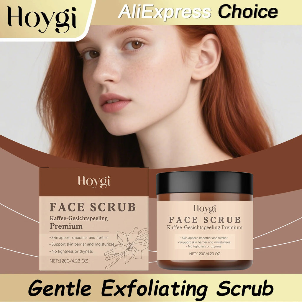 Face Scrub Exfoliator - Deep Cleaning & Hydrating Facial Care by Tidesmit Scrubs Treatments 5PCS Tidesmit