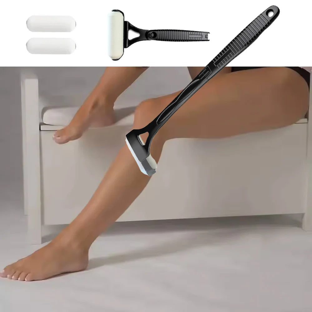 Back Lotion Applicator for Tanning and Sunscreen - Foldable Blue/Black Massage Chairs Tidesmit