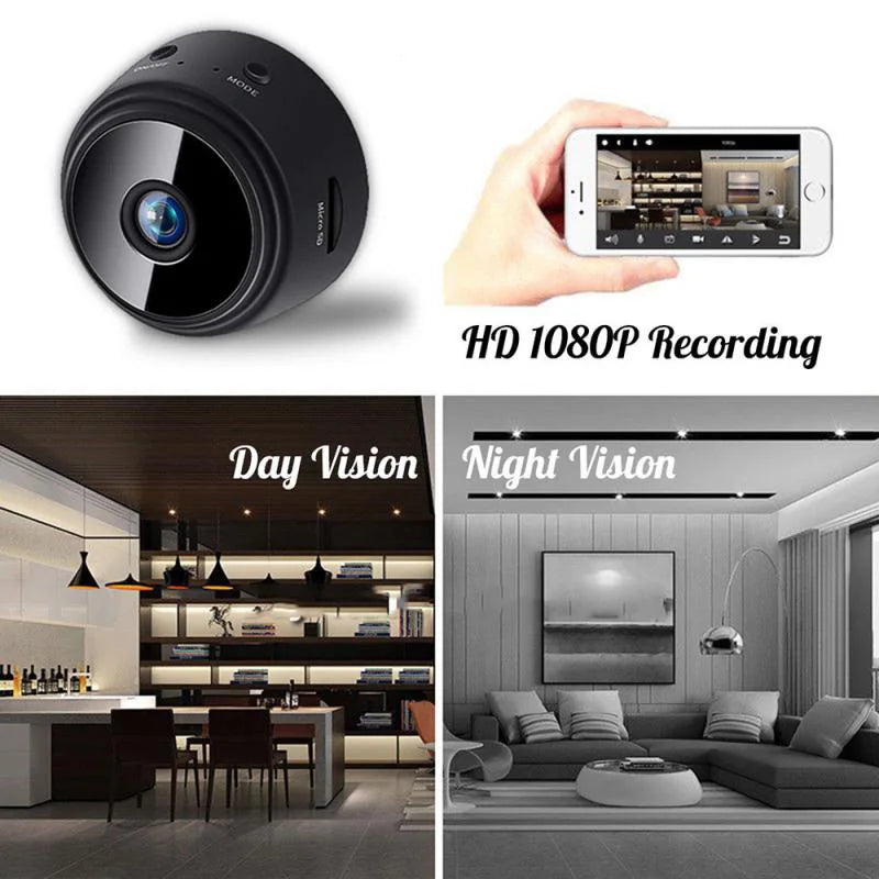 A9 Mini IP Camera Mobile 1080P HD WiFi Surveillance Cameras Sensor Camcorder Web Video Smart Home Safety Wireless Security Camer