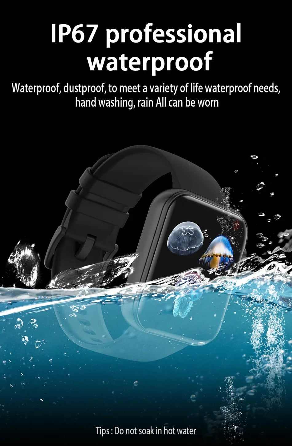 New Smart Watch Women Men Camera Take Photo Record Video Heart rate Sports Fitness Waterproof Bluetooth Call For Android iPhone